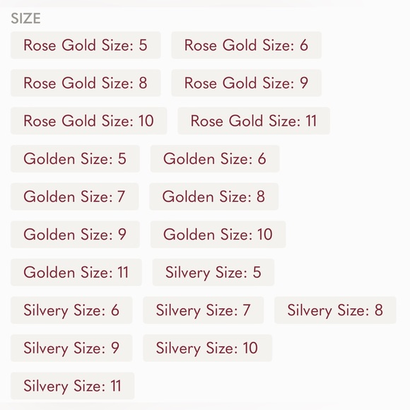 Dazzling Zircon Triple Band Ring Set – New With Tags - Picture 8 of 8